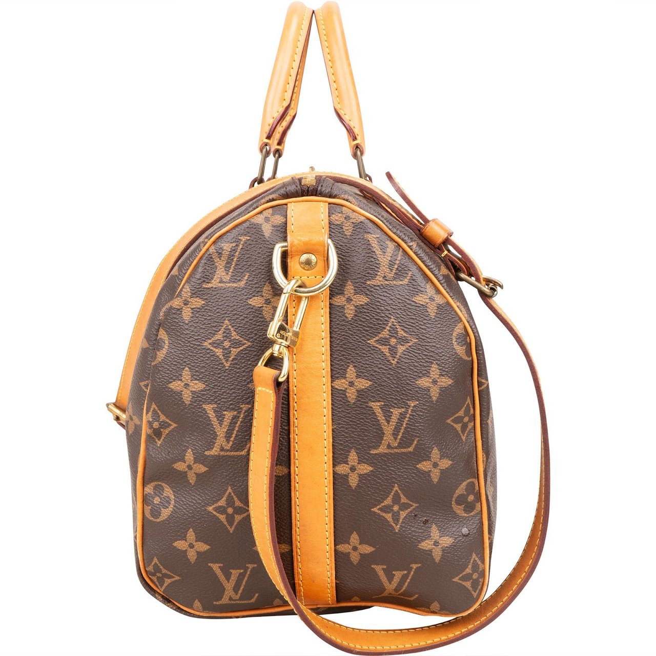 Louis Vuitton Louis Vuitton Monogram Canvas Speedy 30 Bandoulière Handbag Bruin