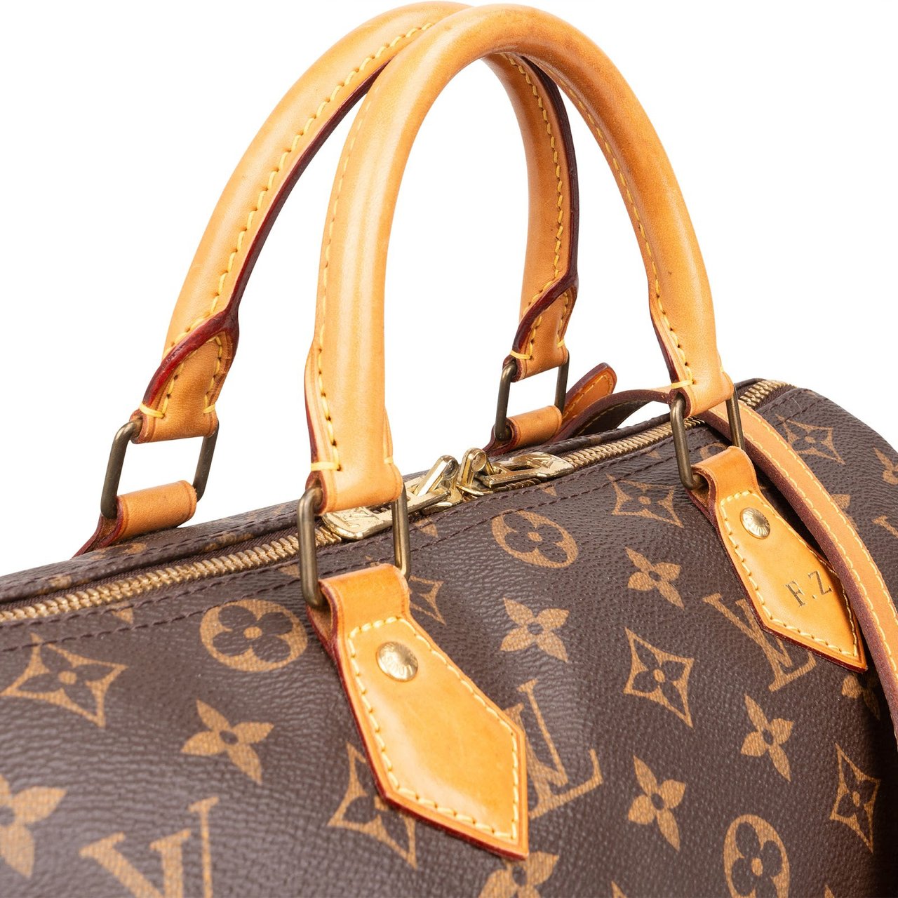 Louis Vuitton Louis Vuitton Monogram Canvas Speedy 30 Bandoulière Handbag Bruin