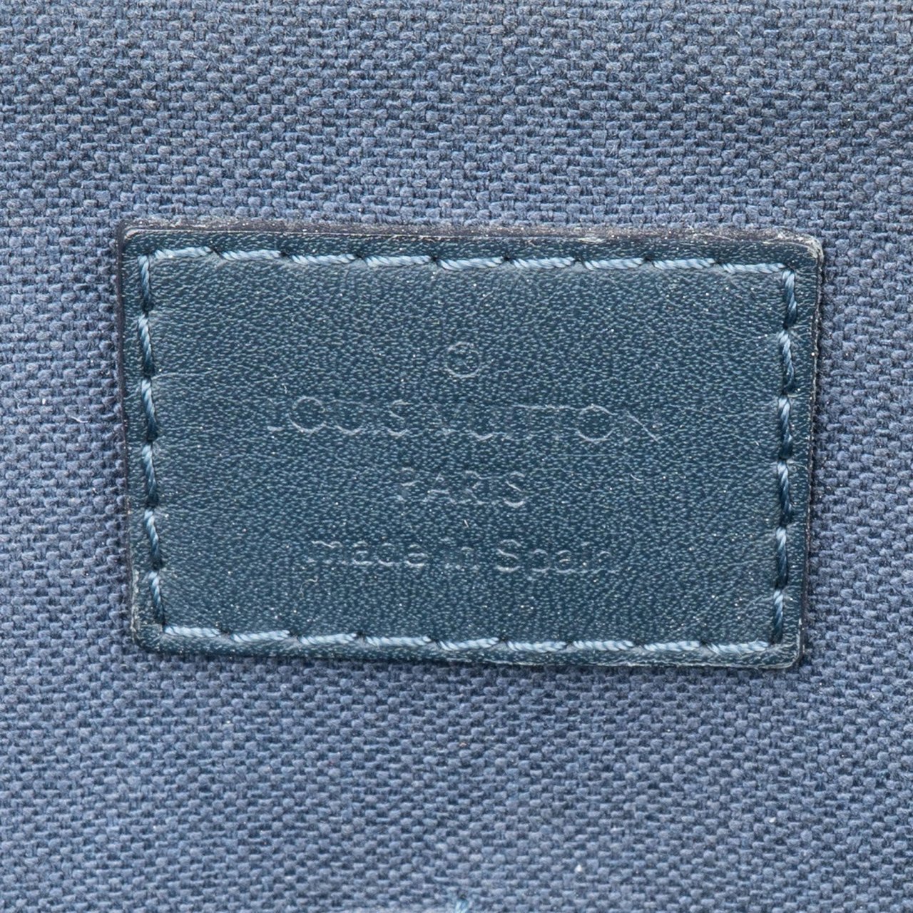 Louis Vuitton Louis Vuitton Monogram Damier Infini Leather Porte-Documents Voyage Handbag Navy