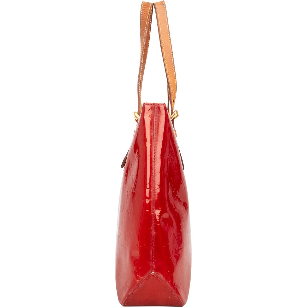 Louis Vuitton Monogram Vernis Leather Brentwood Shoulder Bag Rood