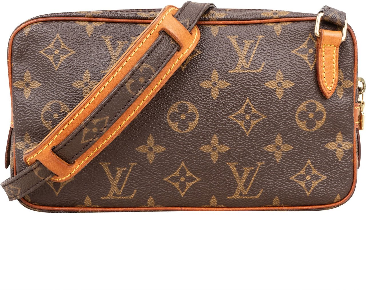Louis Vuitton Louis Vuitton Monogram Canvas Marly Crossbody Bag Bruin