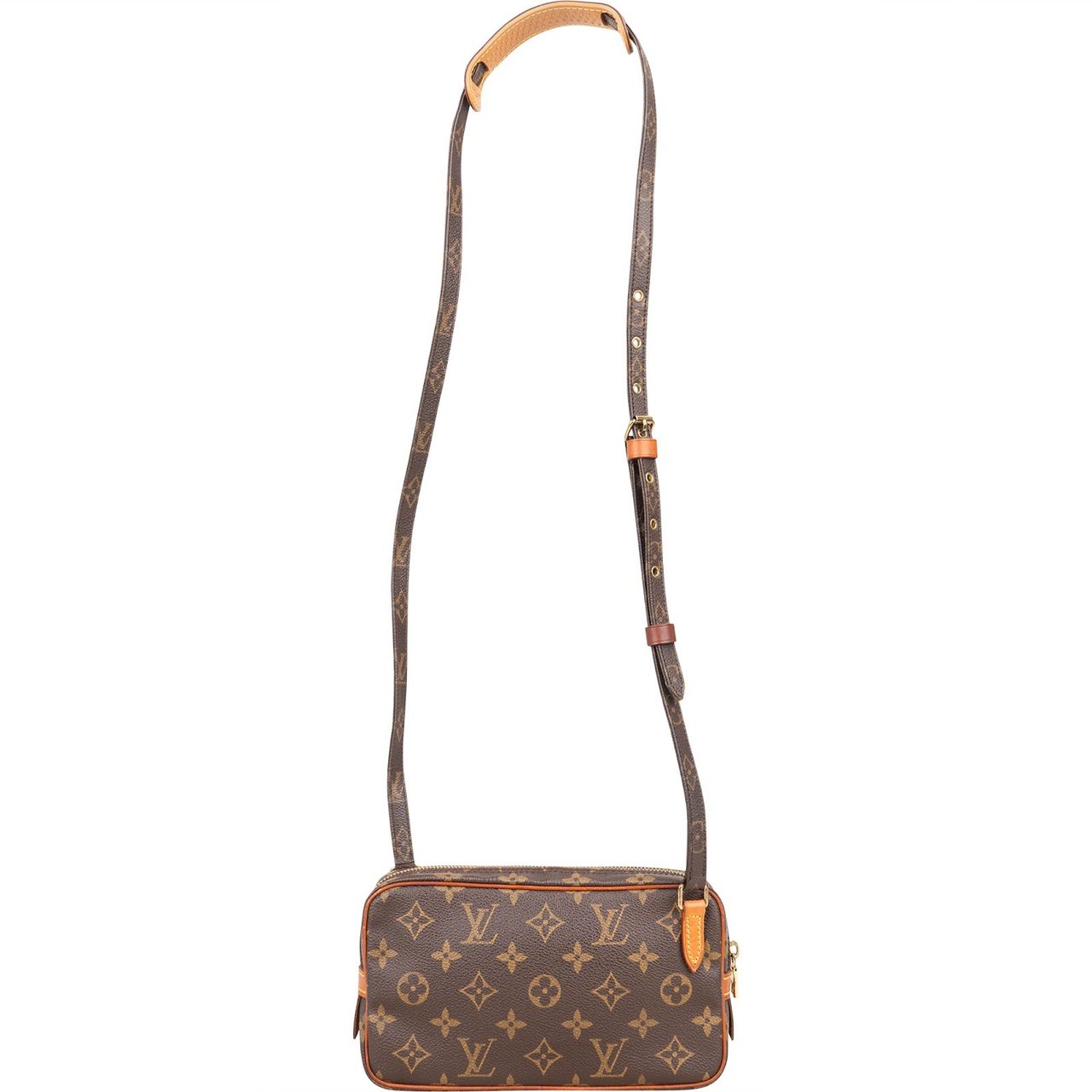 Louis Vuitton Louis Vuitton Monogram Canvas Marly Crossbody Bag Bruin
