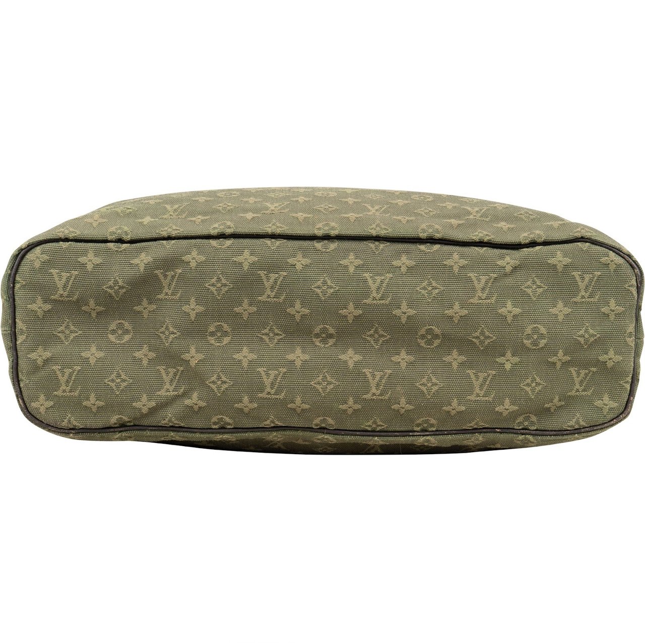 Louis Vuitton Louis Vuitton Monogram Mini Lin Lucille Handbag Donkergroen