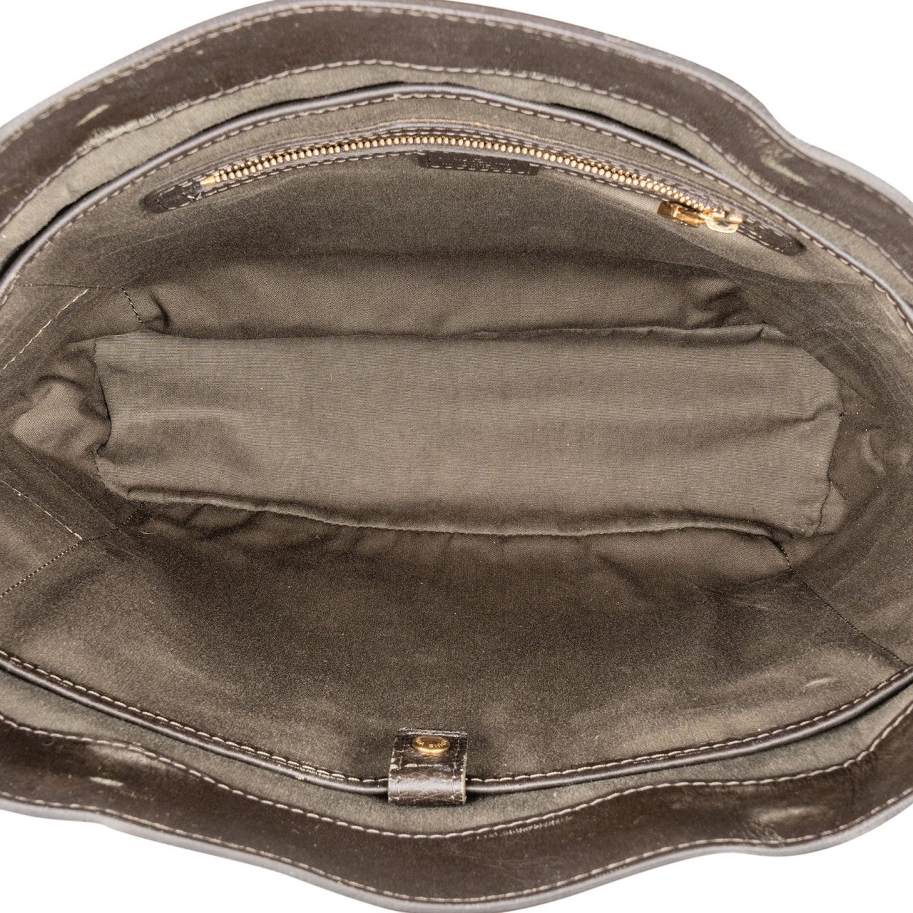 Louis Vuitton Louis Vuitton Monogram Mini Lin Lucille Handbag Donkergroen