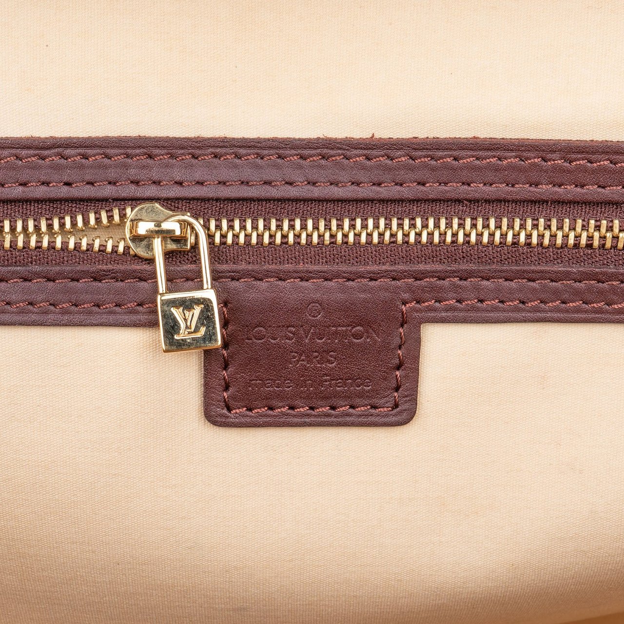 Louis Vuitton Louis Vuitton Monogram Mini Lin Josephine GM Handbag Beige