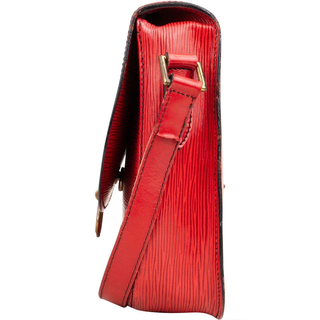Louis Vuitton Red Epi Leather Saint Cloud GM Crossbody Bag Divers