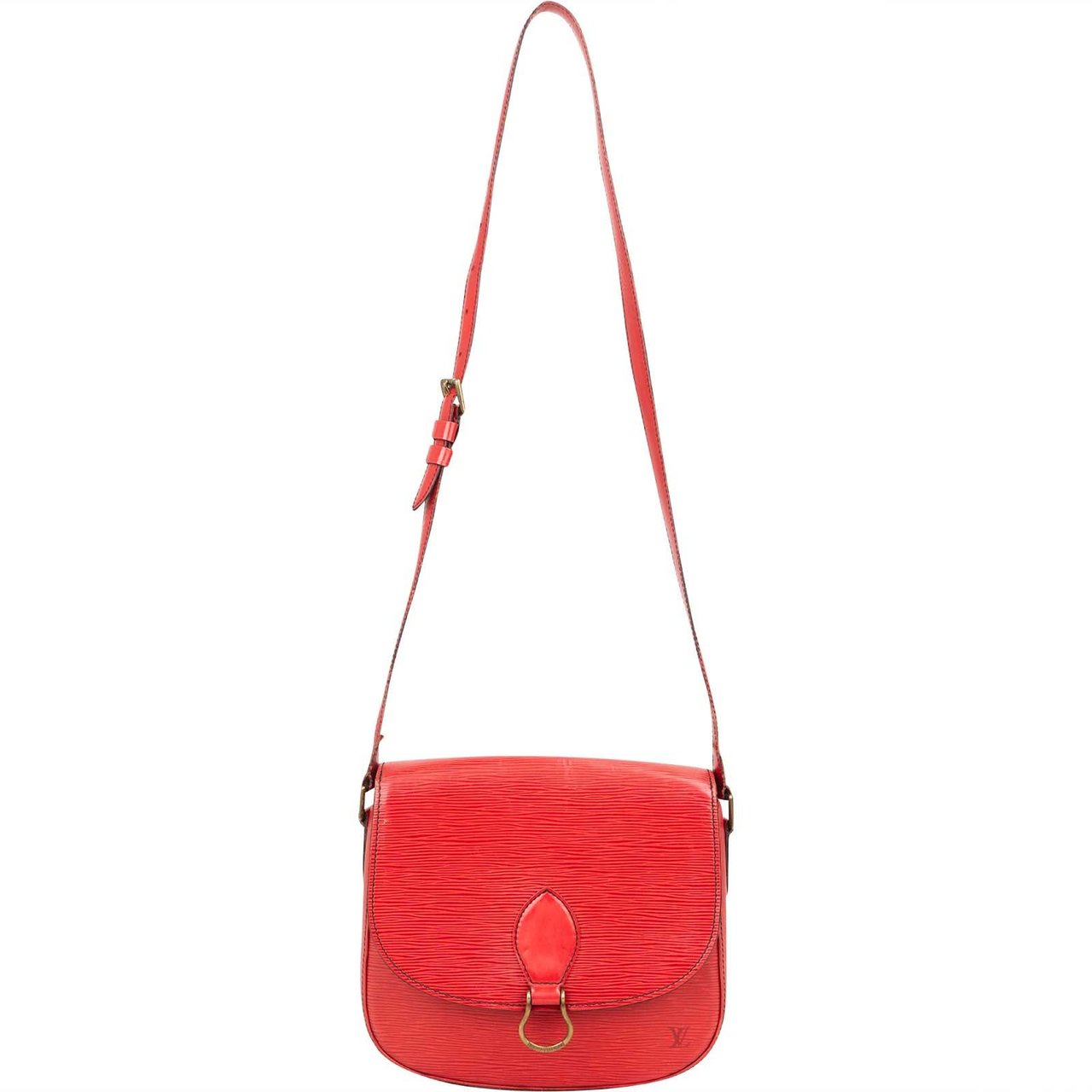 Louis Vuitton Red Epi Leather Saint Cloud GM Crossbody Bag Divers