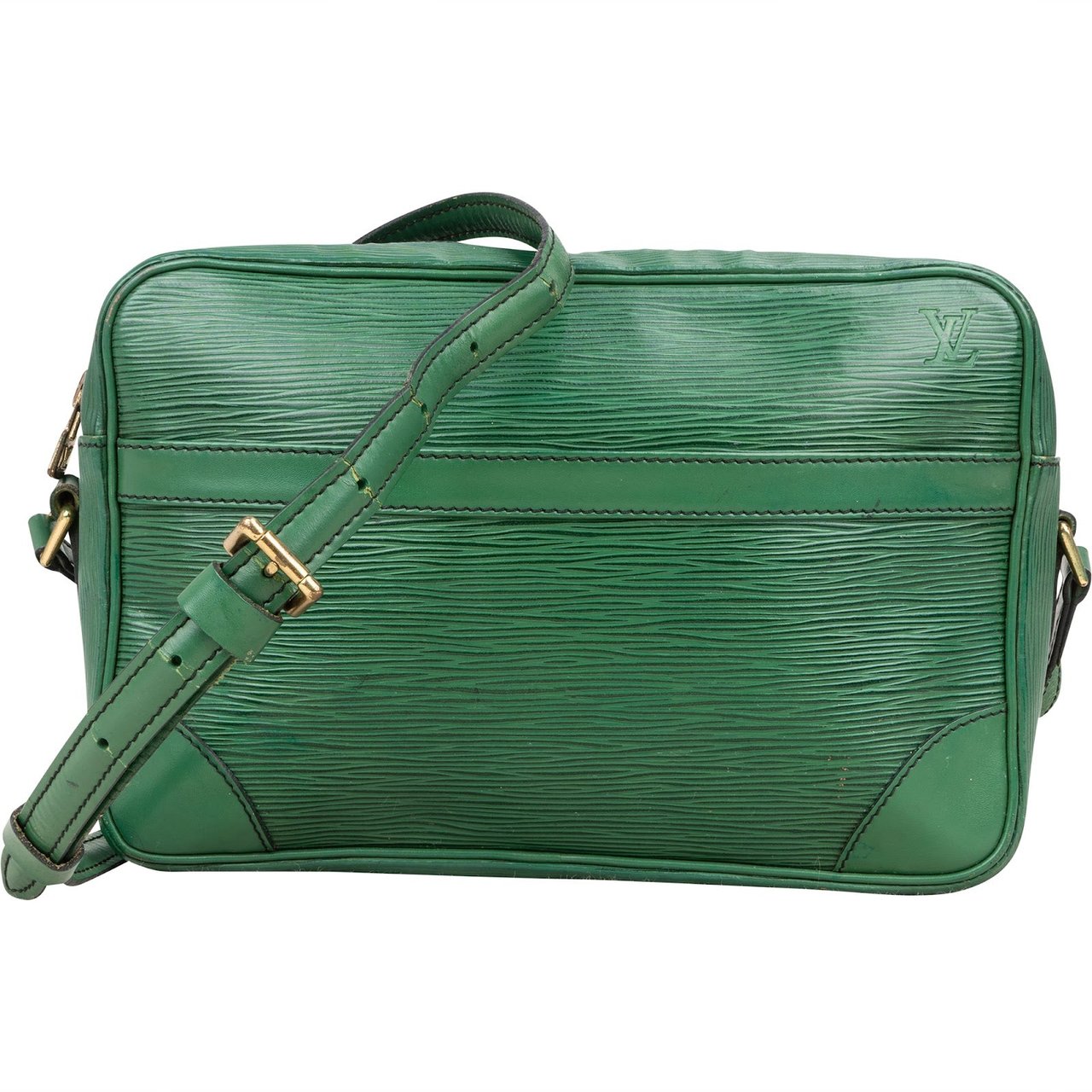 Louis Vuitton Louis Vuitton Green Epi Leather Trocadero 27 Crossbody Bag Groen