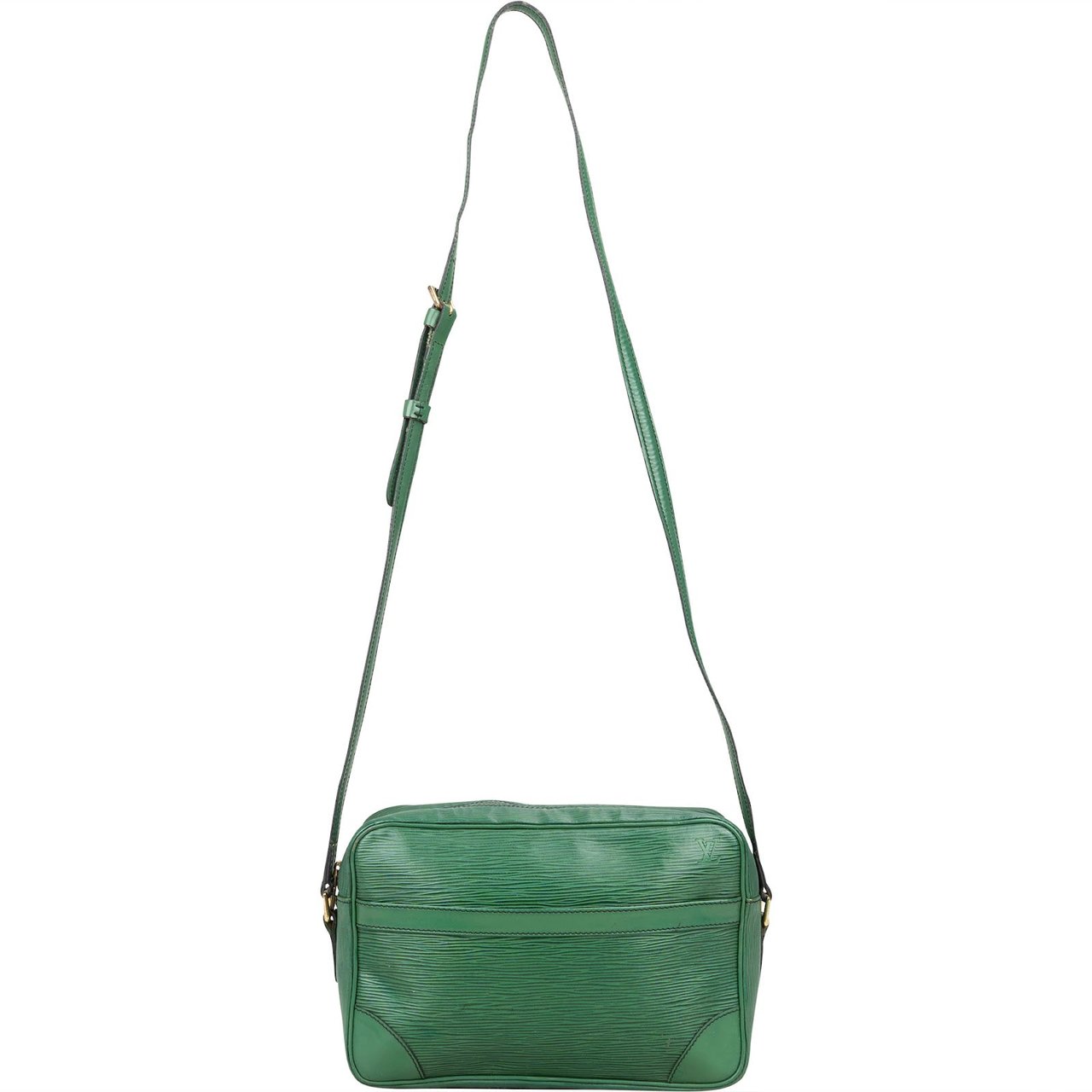 Louis Vuitton Louis Vuitton Green Epi Leather Trocadero 27 Crossbody Bag Groen