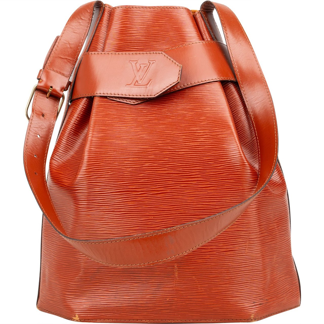 Louis Vuitton Louis Vuitton Epi Leather Sac De Paule PM Shoulder Bag Bruin