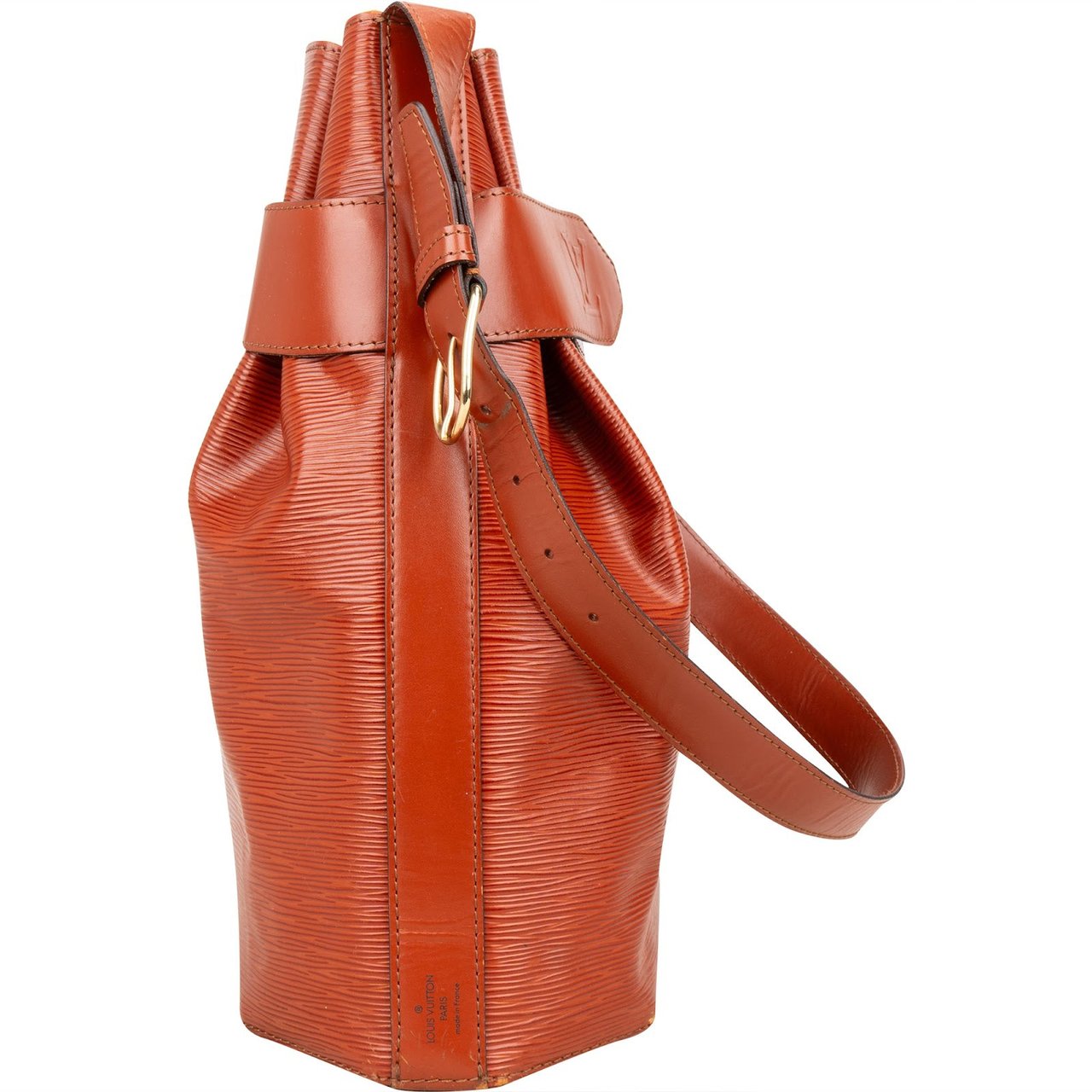 Louis Vuitton Louis Vuitton Epi Leather Sac De Paule PM Shoulder Bag Bruin