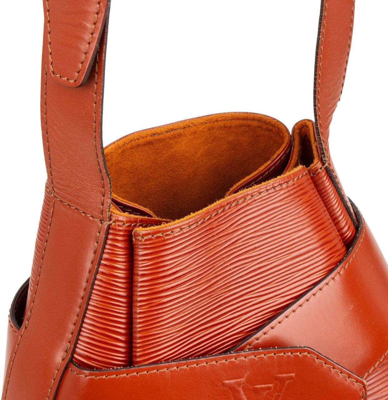 Louis Vuitton Louis Vuitton Epi Leather Sac De Paule PM Shoulder Bag Bruin