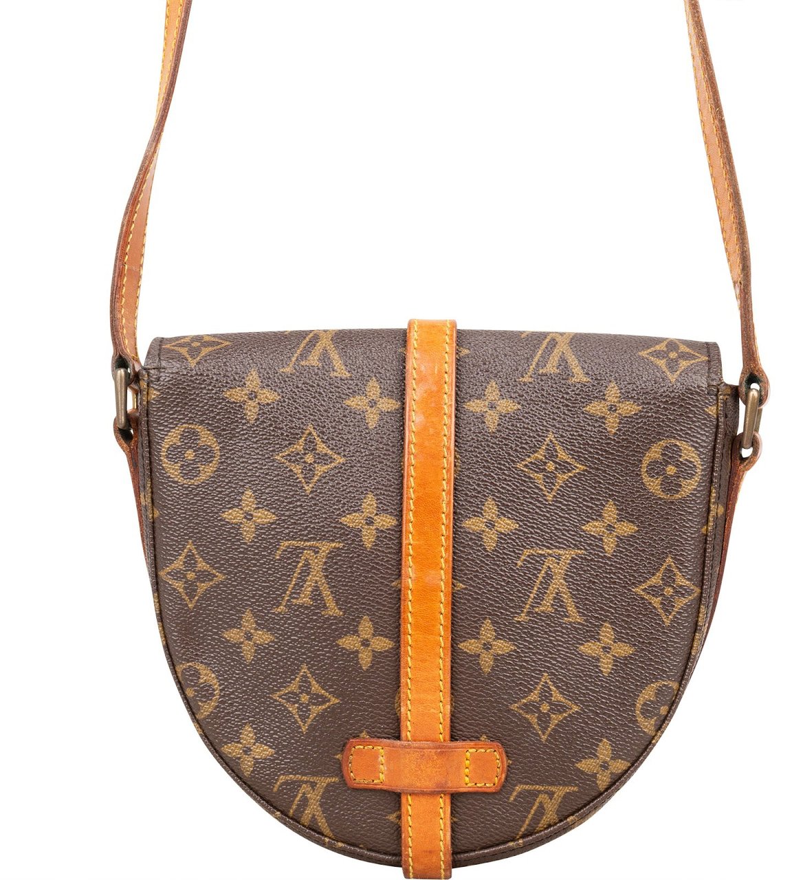 Louis Vuitton Louis Vuitton Monogram Canvas Chantilly PM Crossbody Bag Bruin