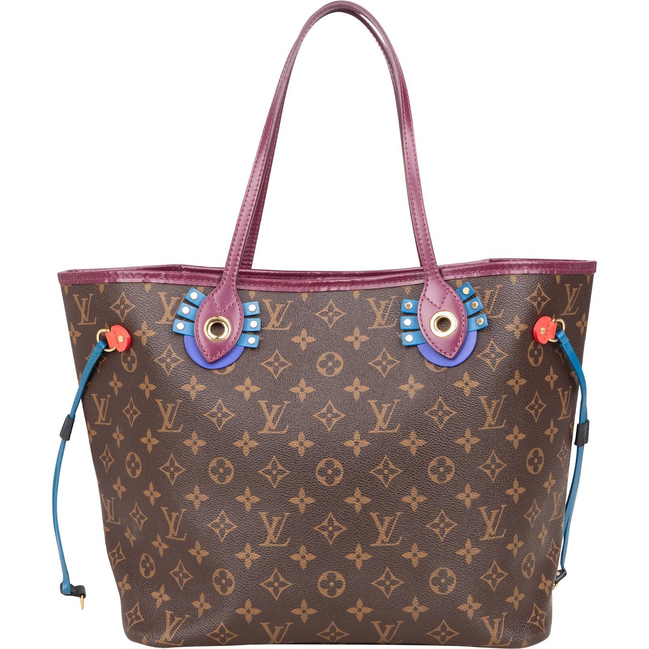 Louis Vuitton Louis Vuitton Monogram Canvas Limited Totem Neverfull MM Shoulder Bag Bruin