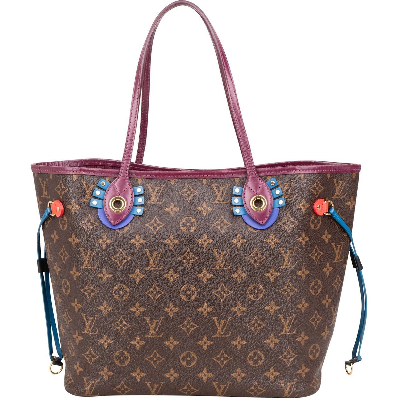 Louis Vuitton Louis Vuitton Monogram Canvas Limited Totem Neverfull MM Shoulder Bag Bruin