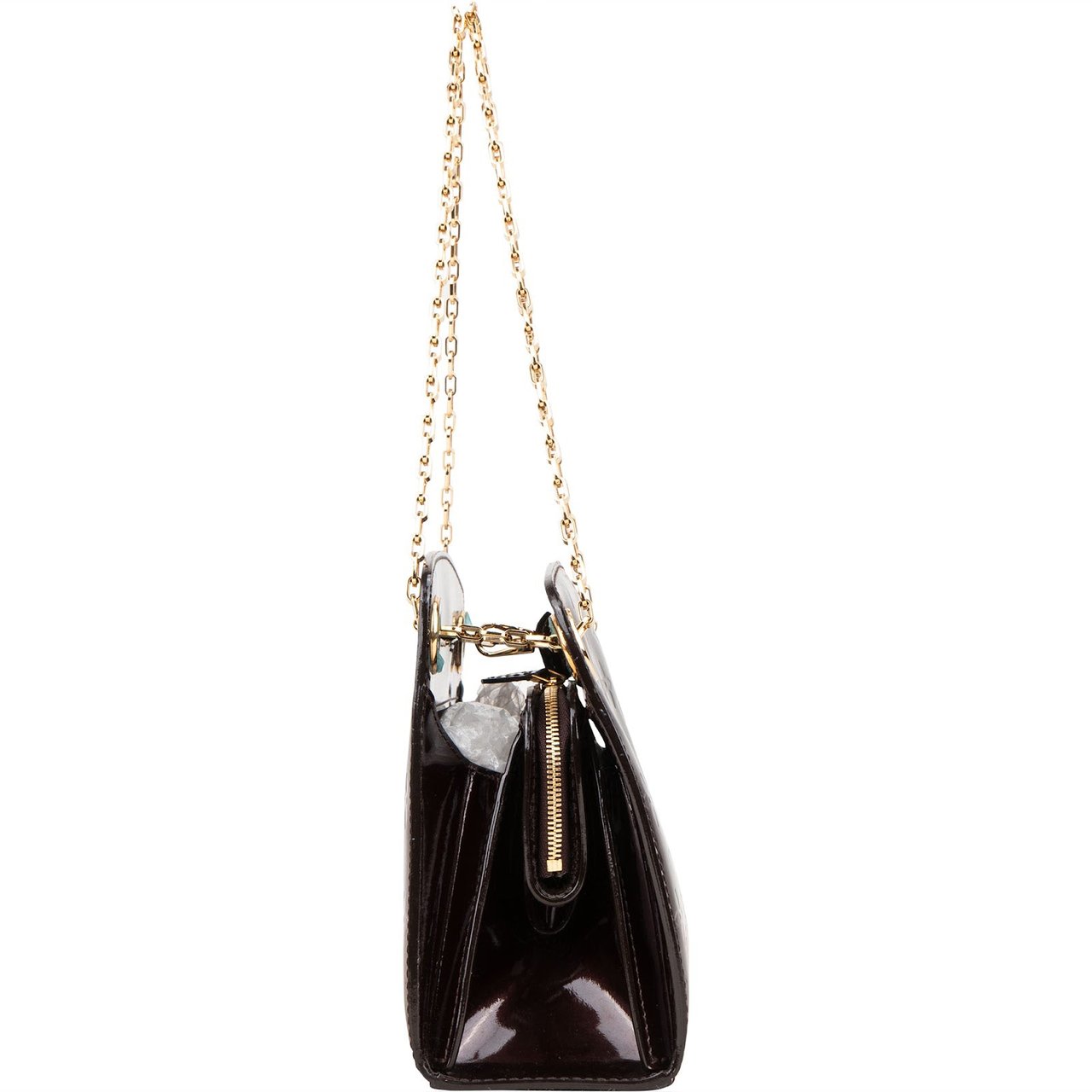 Louis Vuitton Louis Vuitton Monogram Vernis Virginia PM Crossbody Bag Bruin