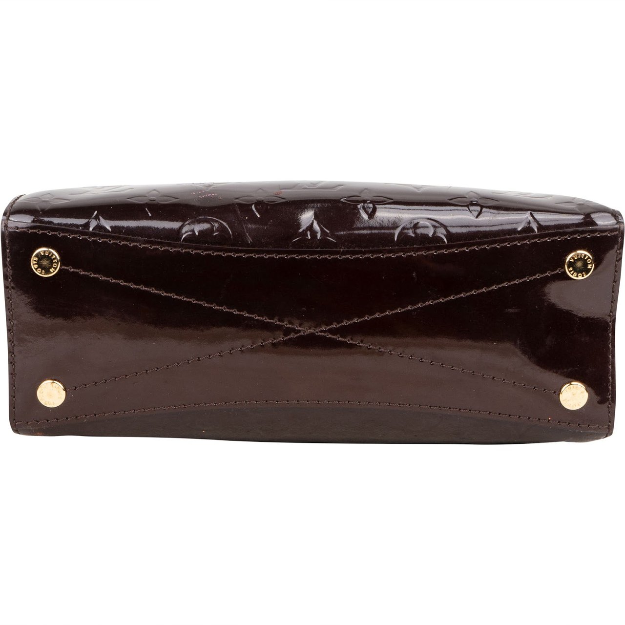 Louis Vuitton Louis Vuitton Monogram Vernis Virginia PM Crossbody Bag Bruin