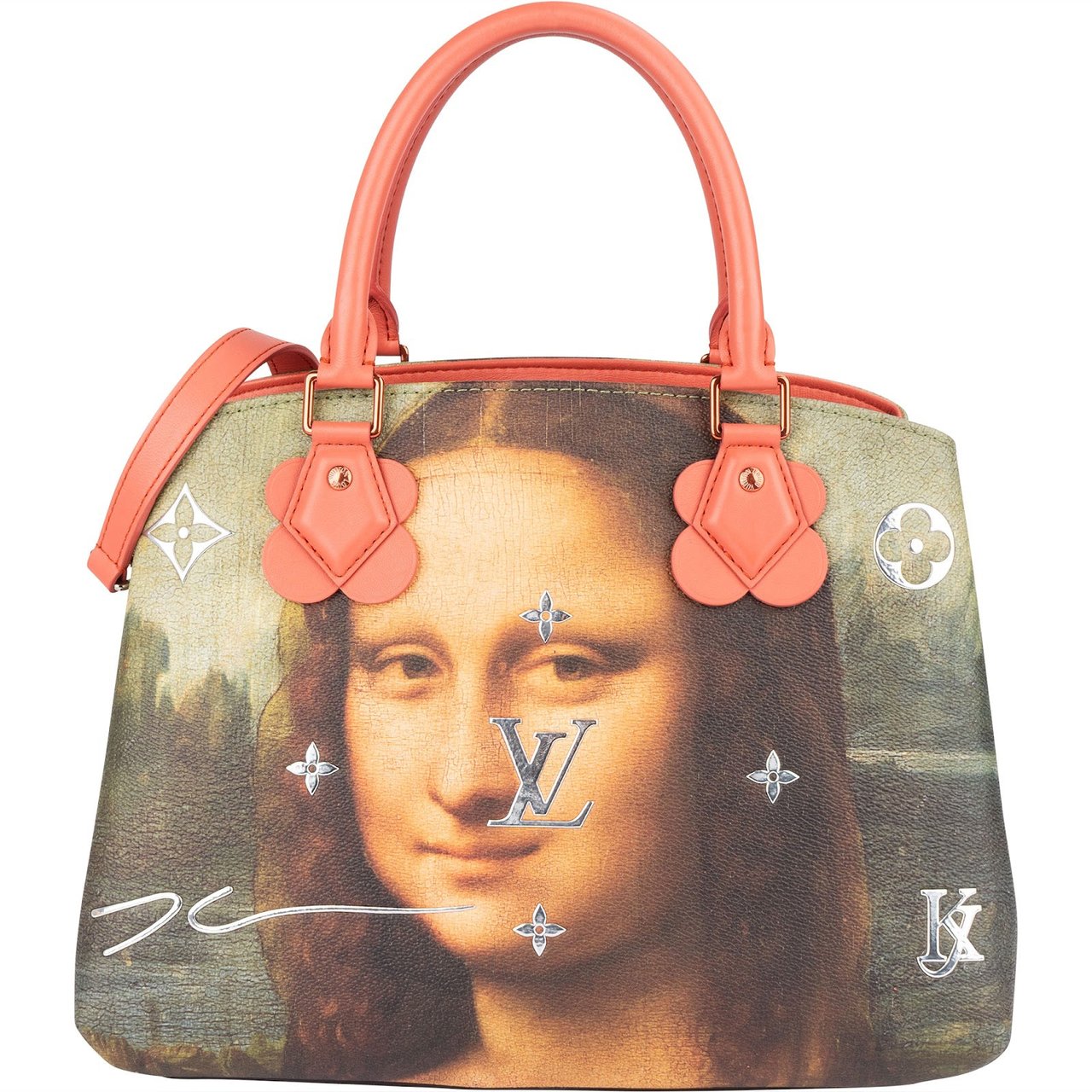 Louis Vuitton Louis Vuitton Limited Masters Collection Da Vinci Montaigne MM Handbag Divers