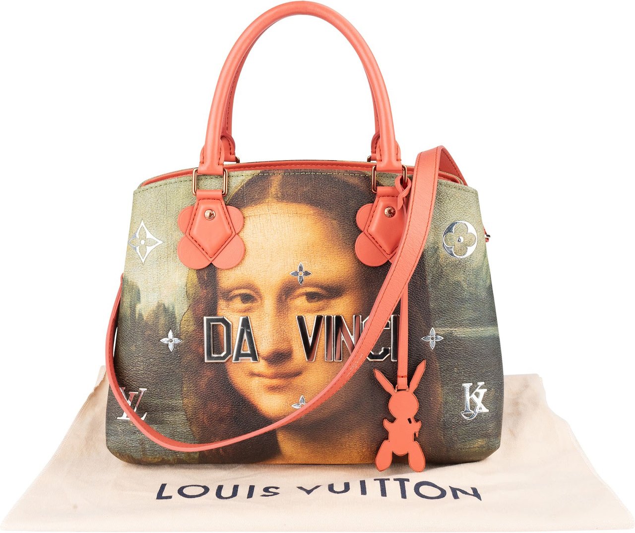 Louis Vuitton Louis Vuitton Limited Masters Collection Da Vinci Montaigne MM Handbag Divers
