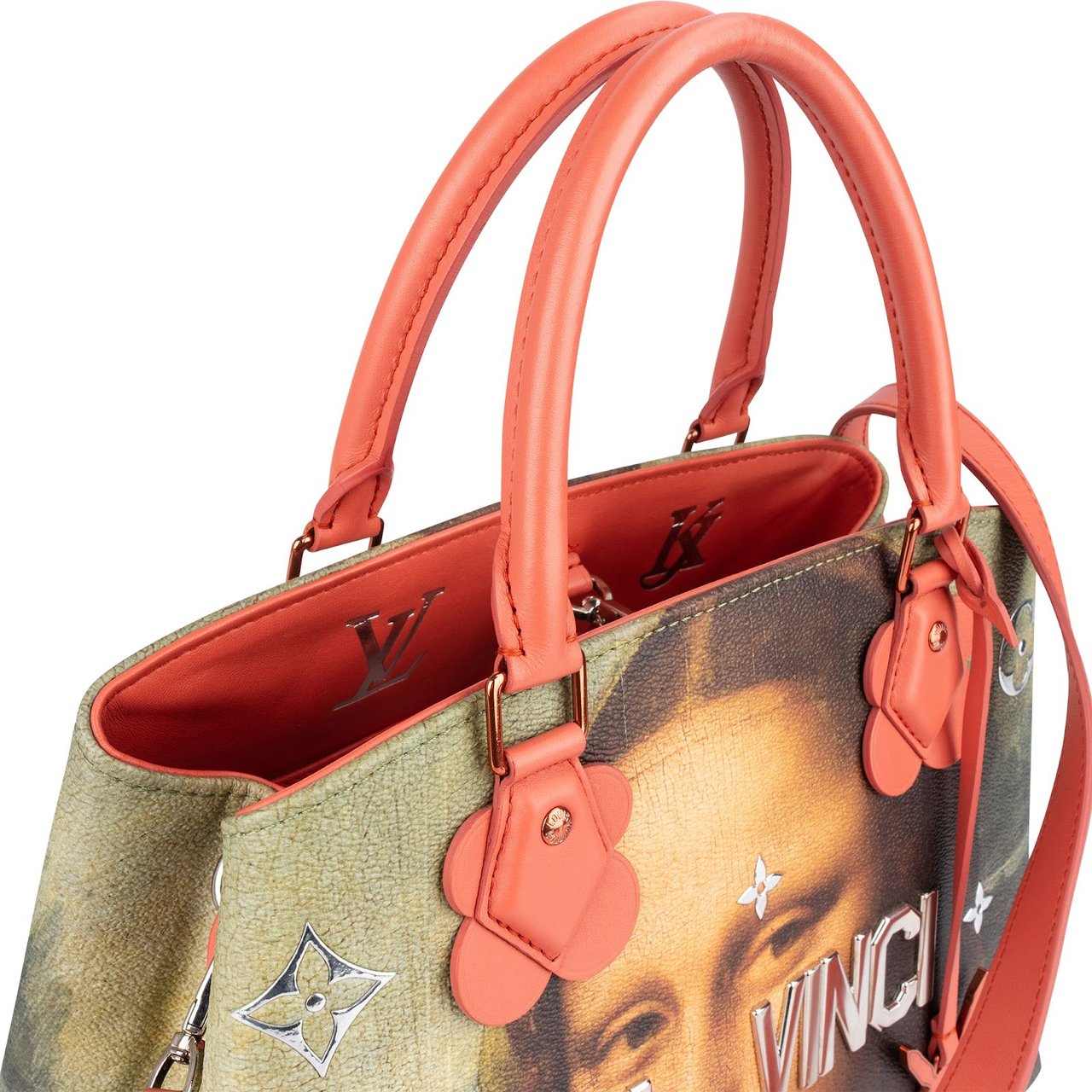 Louis Vuitton Louis Vuitton Limited Masters Collection Da Vinci Montaigne MM Handbag Divers