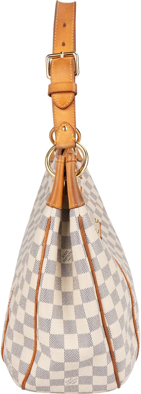 Louis Vuitton Louis Vuitton Monogram Damier Azur Galliera PM Shoulder Bag Wit