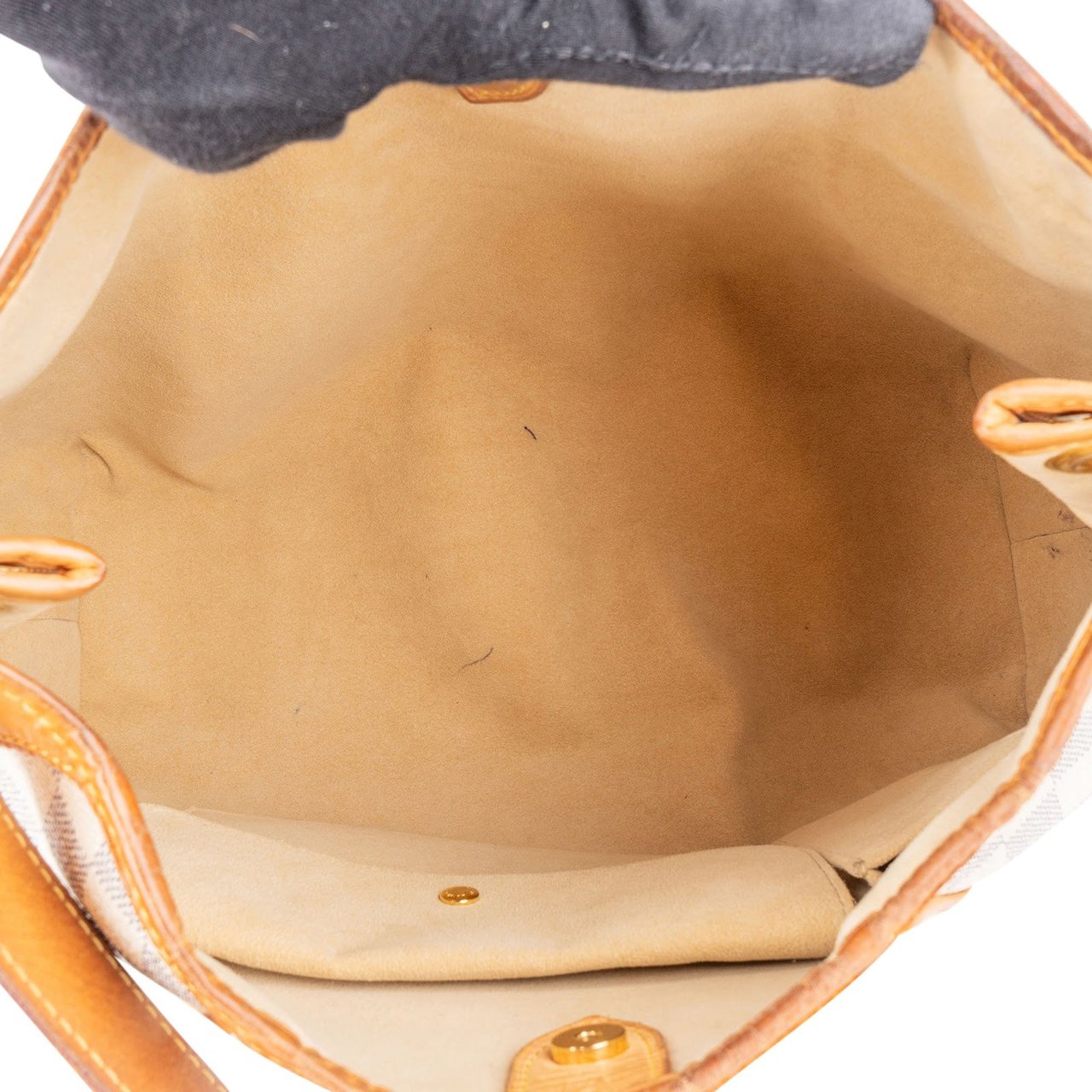 Louis Vuitton Louis Vuitton Monogram Damier Azur Galliera PM Shoulder Bag Wit