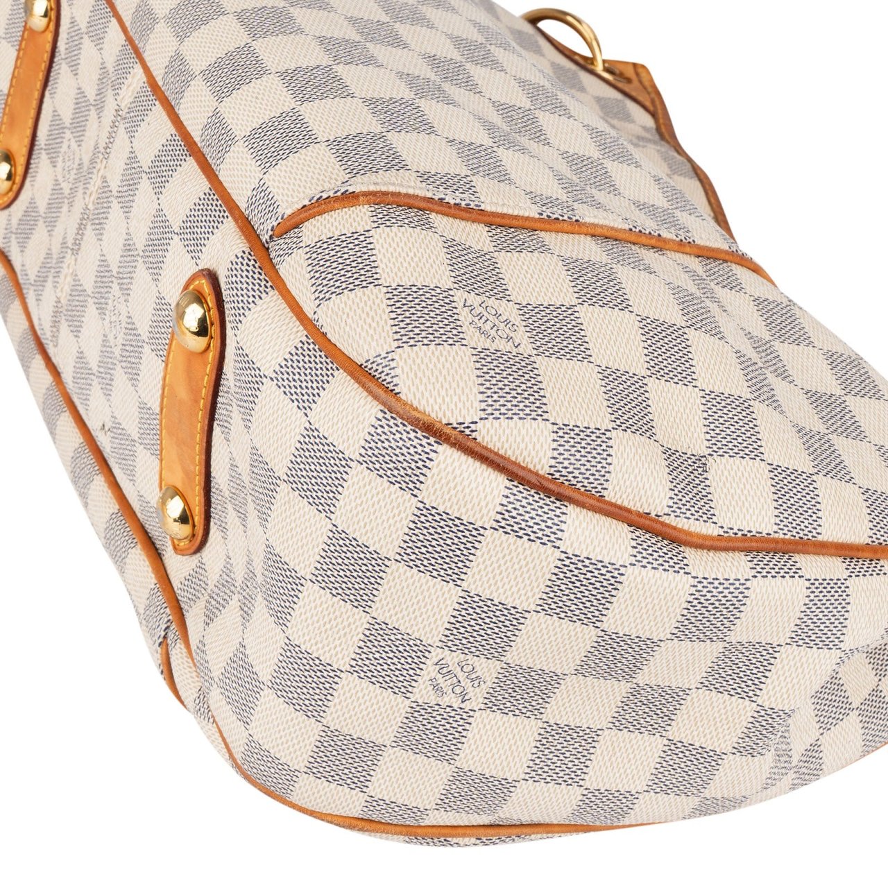 Louis Vuitton Louis Vuitton Monogram Damier Azur Galliera PM Shoulder Bag Wit