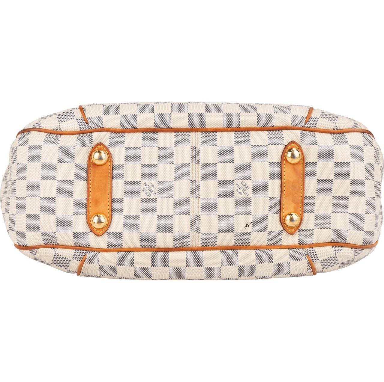 Louis Vuitton Louis Vuitton Monogram Damier Azur Galliera PM Shoulder Bag Wit