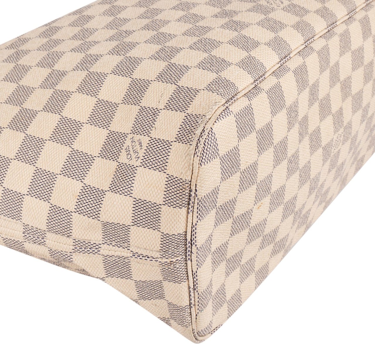 Louis Vuitton Louis Vuitton Monogram Damier Azur Canvas Neverfull MM Shoulder Bag Divers