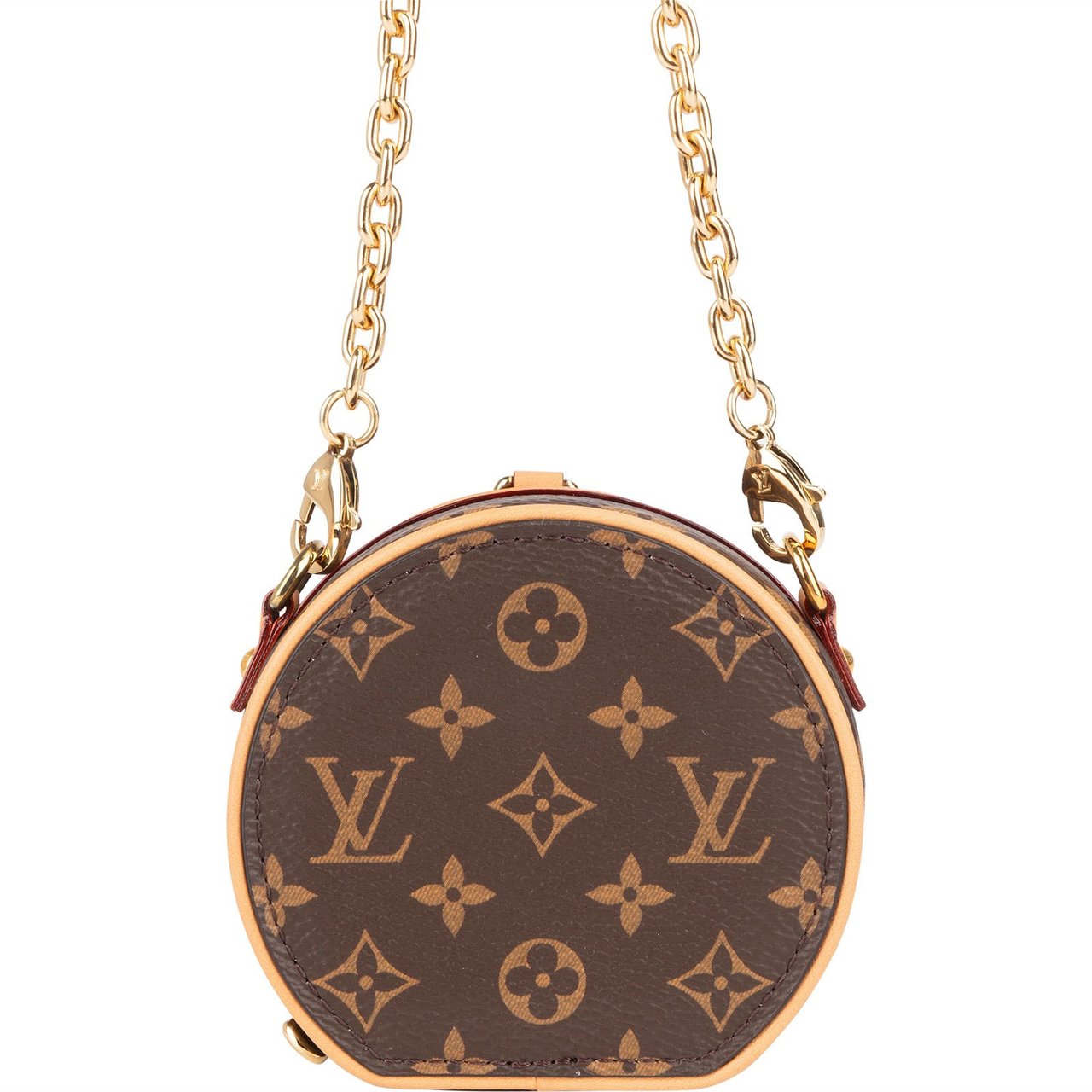 Louis Vuitton Louis Vuitton Monogram Canvas Mini Boite Chapeau Crossbody Bag Bruin