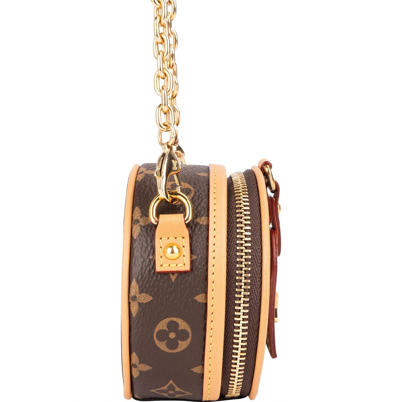 Louis Vuitton Louis Vuitton Monogram Canvas Mini Boite Chapeau Crossbody Bag Bruin