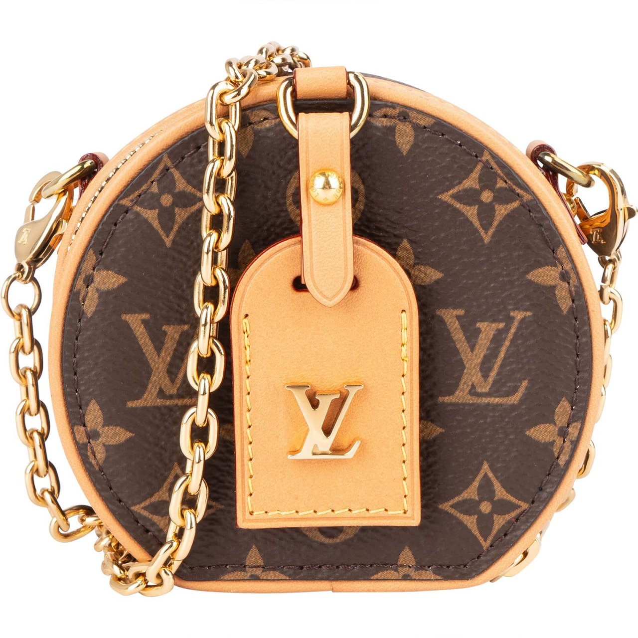 Louis Vuitton Louis Vuitton Monogram Canvas Mini Boite Chapeau Crossbody Bag Bruin