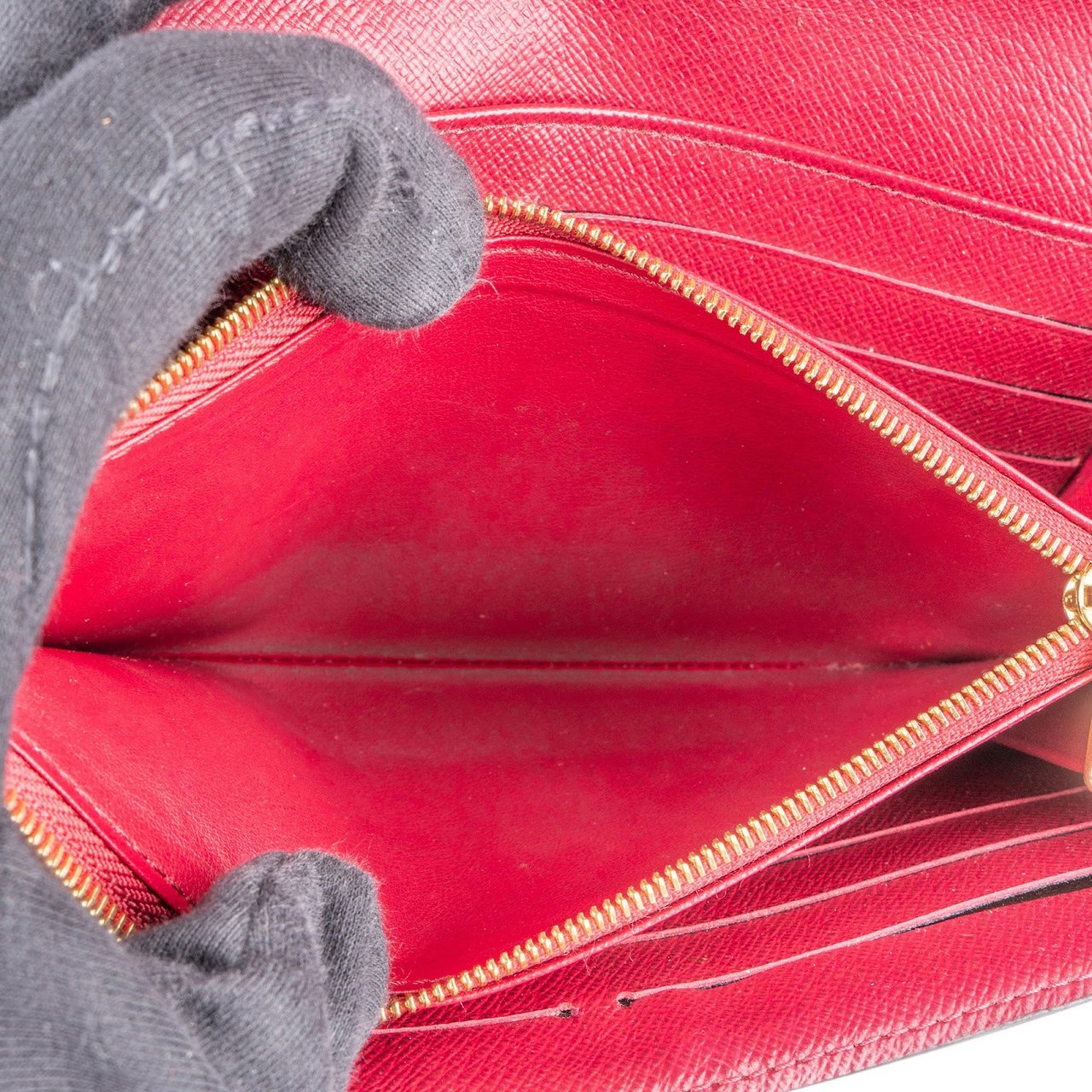 Louis Vuitton Louis Vuitton Monogram Canvas Sarah Wallet Bruin