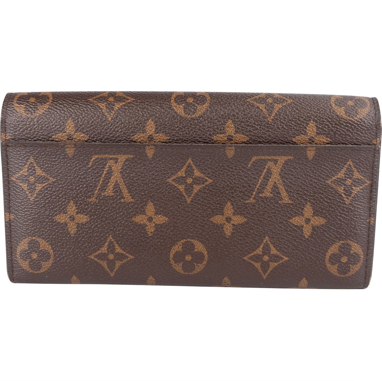 Louis Vuitton Louis Vuitton Monogram Canvas Sarah Wallet Bruin