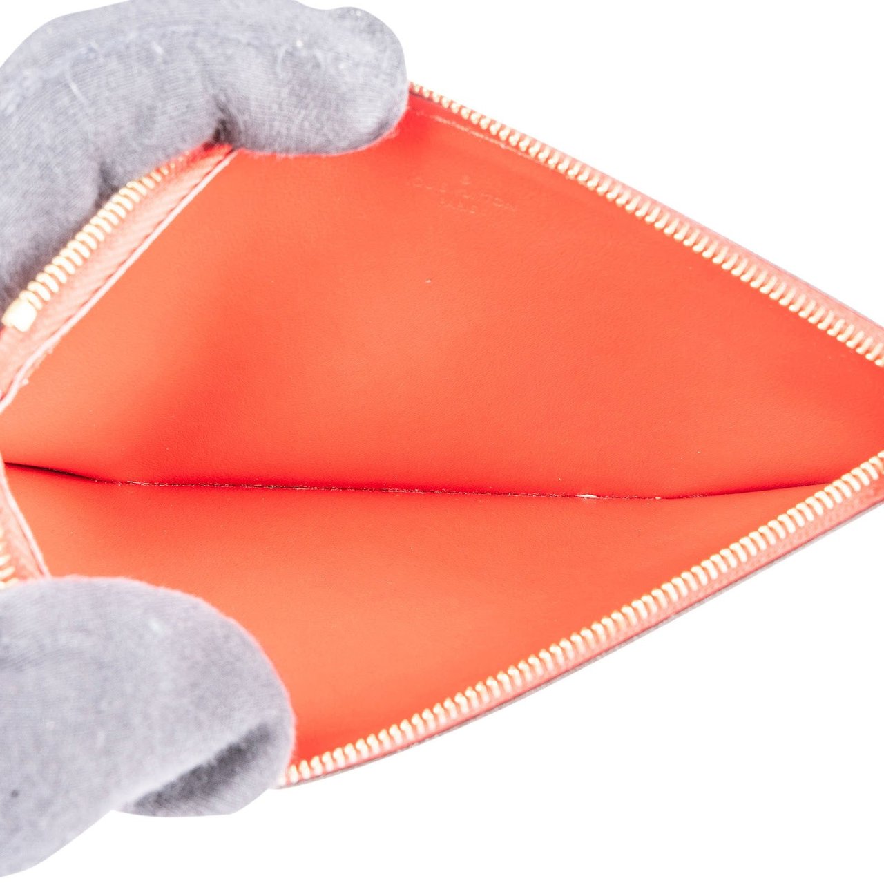 Louis Vuitton Louis Vuitton Monogram Vernis Felicie Zip Insert Pouch Rood