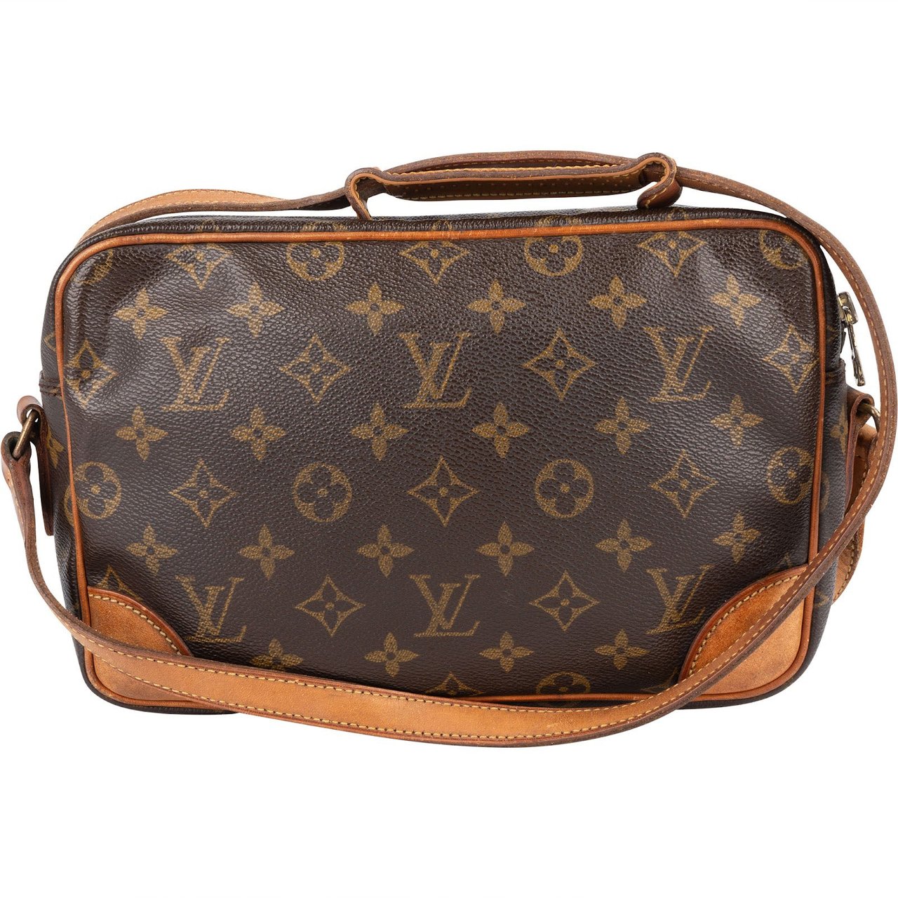 Louis Vuitton Louis Vuitton Monogram Canvas Trocadero 27 Crossbody Bag Bruin