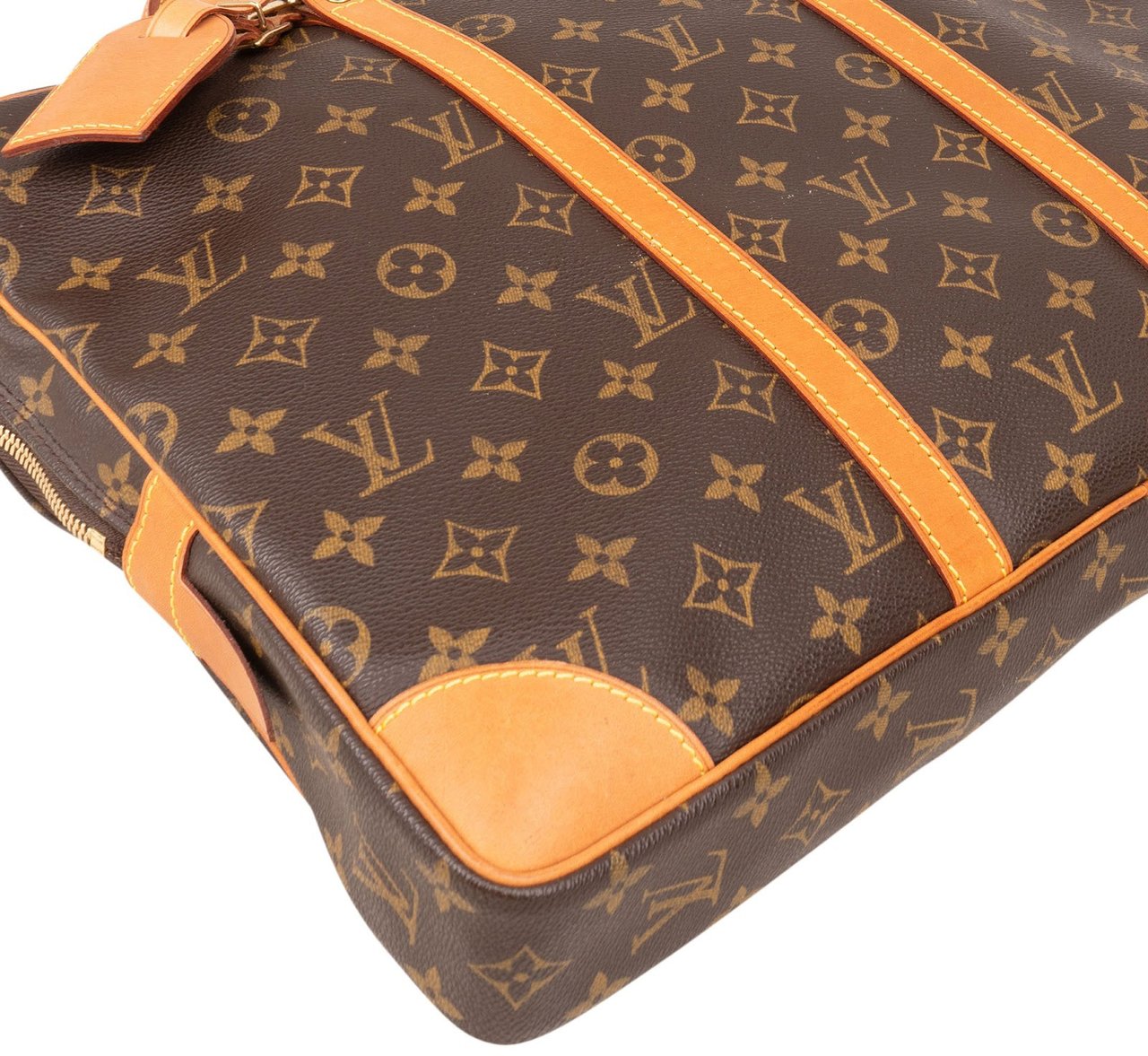Louis Vuitton Louis Vuitton Monogram Canvas Porte Documents Business Handbag Bruin
