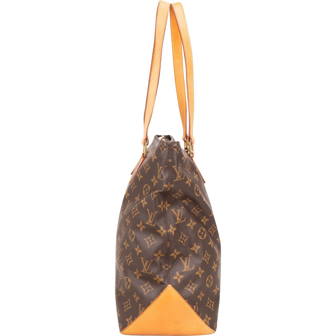 Louis Vuitton Louis Vuitton Monogram Canvas Cabas Mezzo Shoulder Bag Bruin