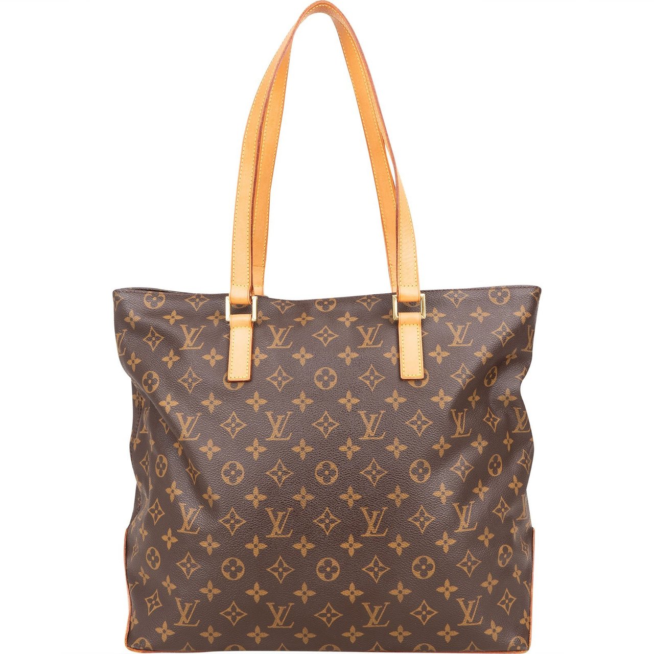 Louis Vuitton Louis Vuitton Monogram Canvas Cabas Mezzo Shoulder Bag Bruin