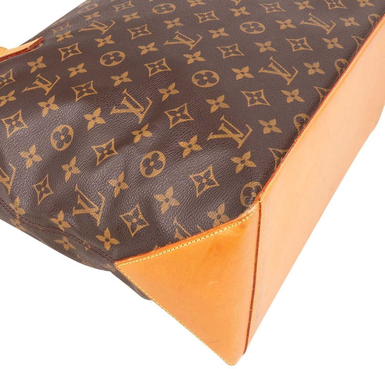 Louis Vuitton Louis Vuitton Monogram Canvas Cabas Mezzo Shoulder Bag Bruin