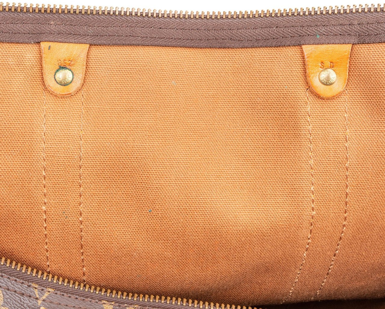 Louis Vuitton Louis Vuitton Monogram Canvas Keepall 55 Bandoulière Travel Bag Bruin