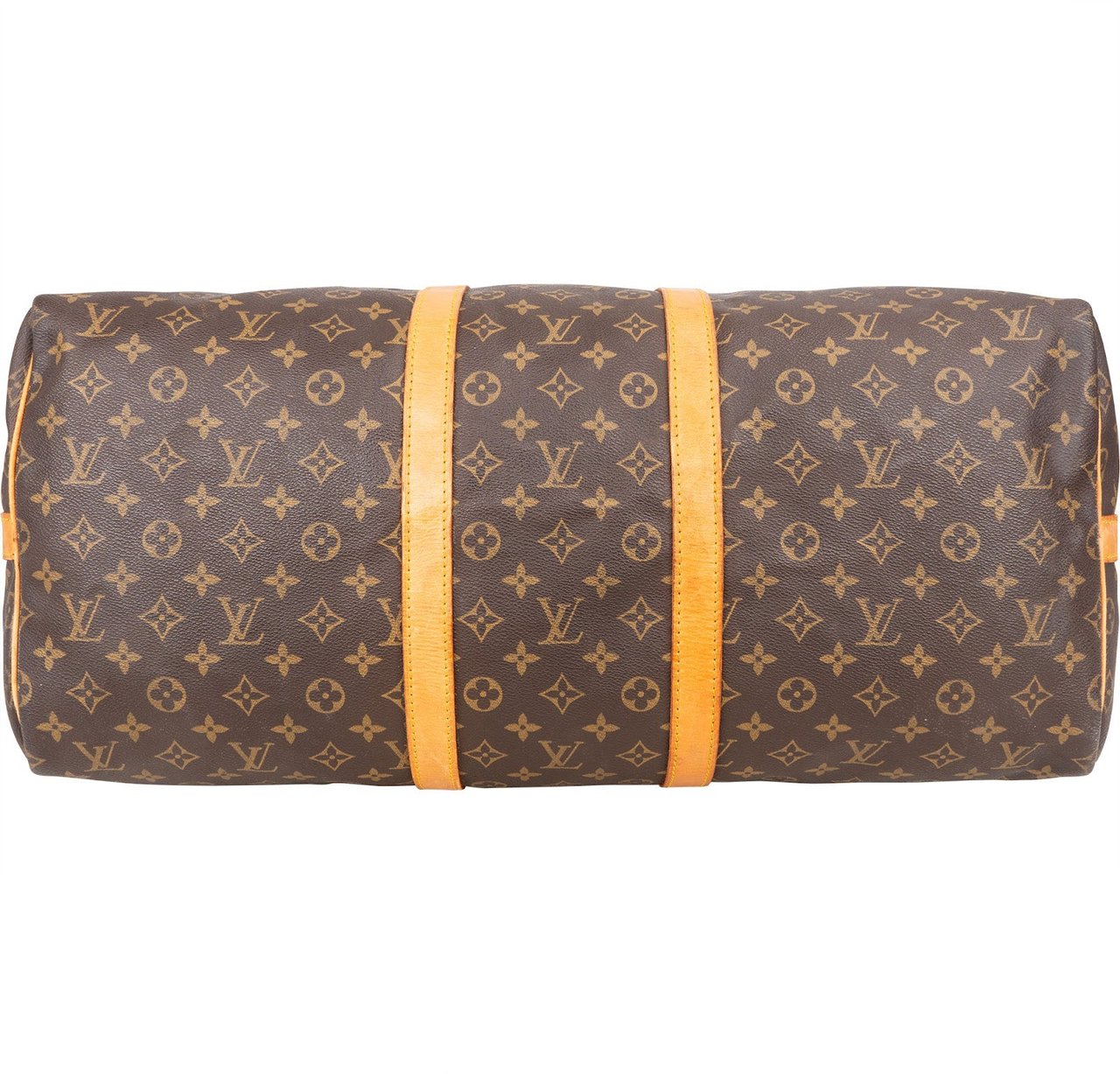 Louis Vuitton Louis Vuitton Monogram Canvas Keepall 55 Bandoulière Travel Bag Bruin