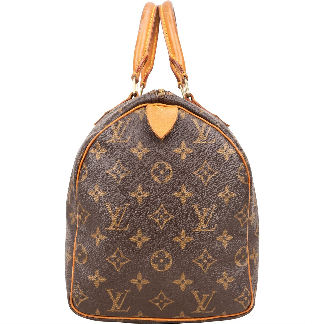 Louis Vuitton Louis Vuitton Monogram Canvas Speedy 30 Handbag Bruin