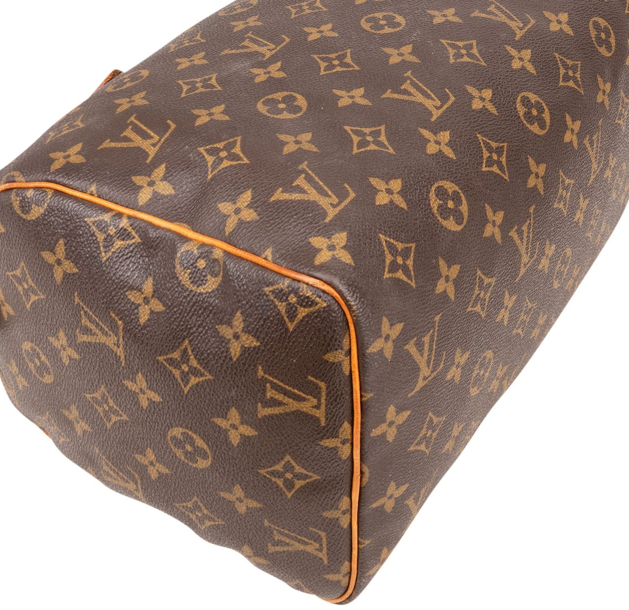 Louis Vuitton Louis Vuitton Monogram Canvas Speedy 30 Handbag Bruin