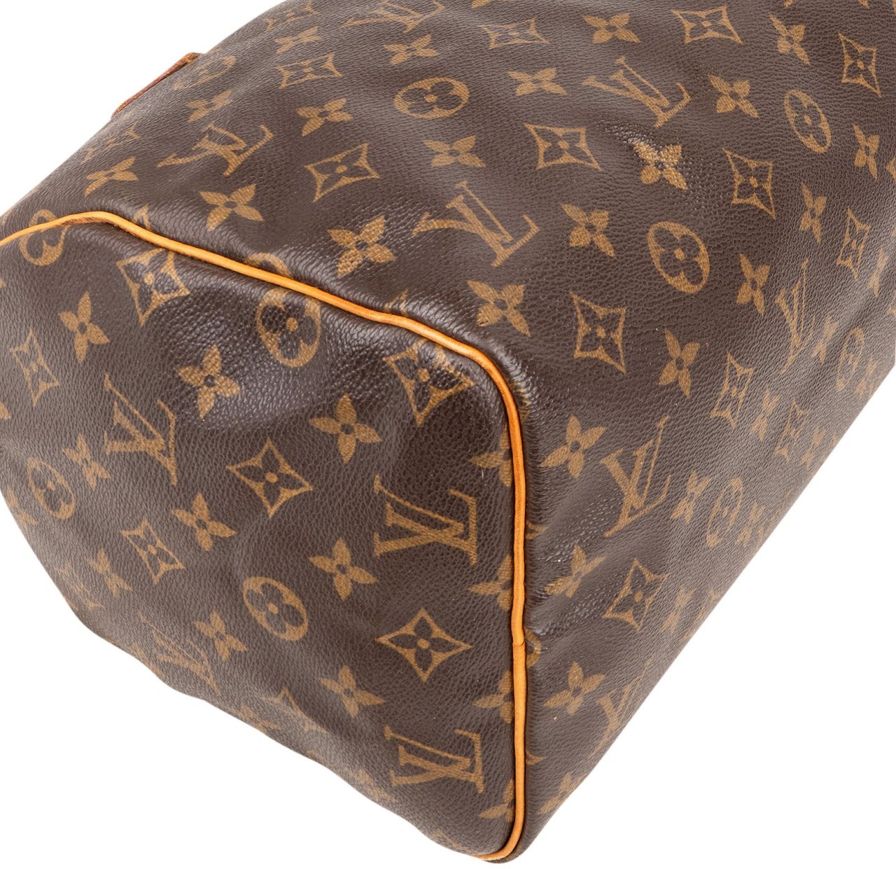 Louis Vuitton Louis Vuitton Monogram Canvas Speedy 30 Handbag Bruin