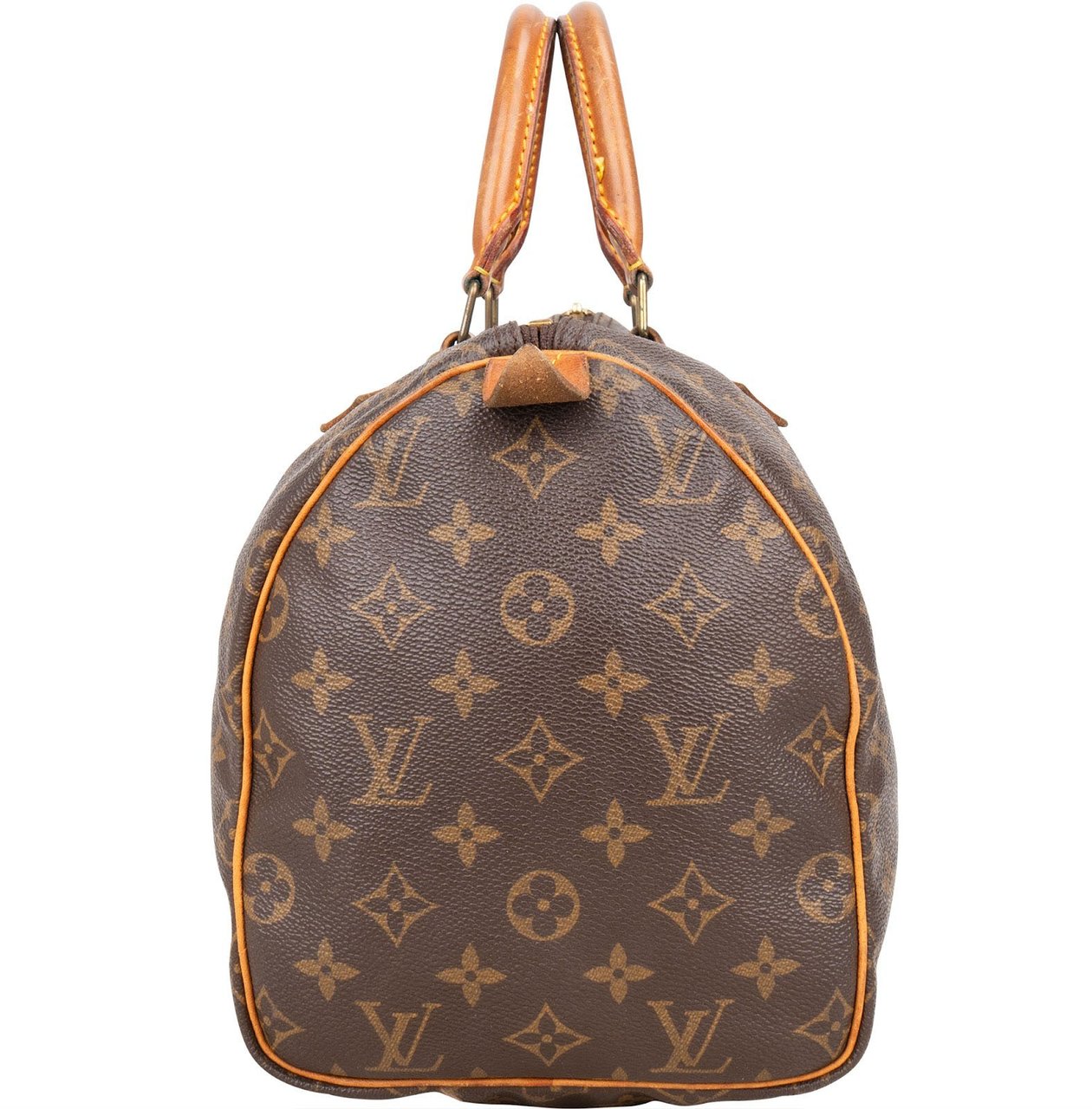 Louis Vuitton Louis Vuitton Monogram Canvas Speedy 30 Handbag Bruin