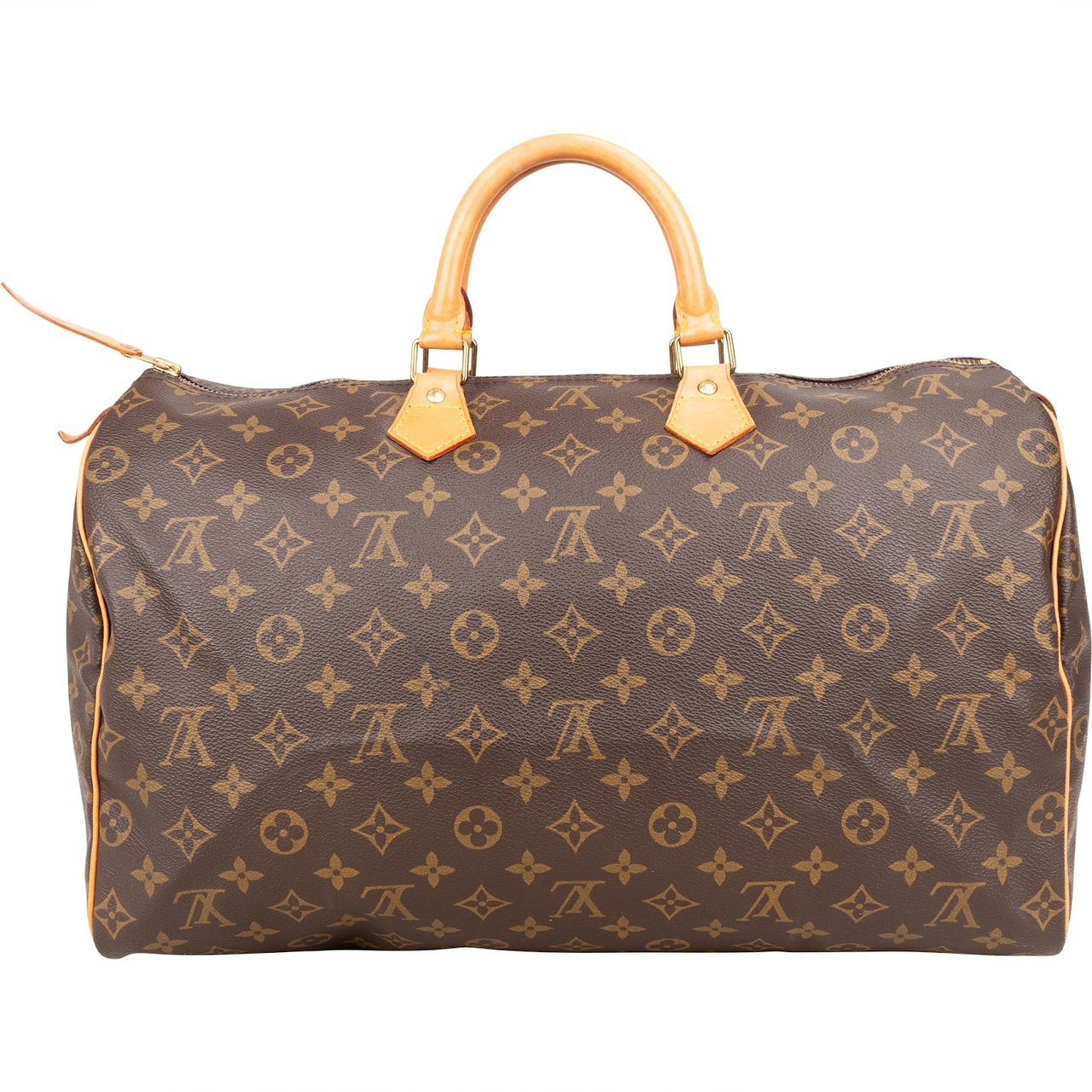 Louis Vuitton Louis Vuitton Monogram Canvas Speedy 40 Handbag Bruin