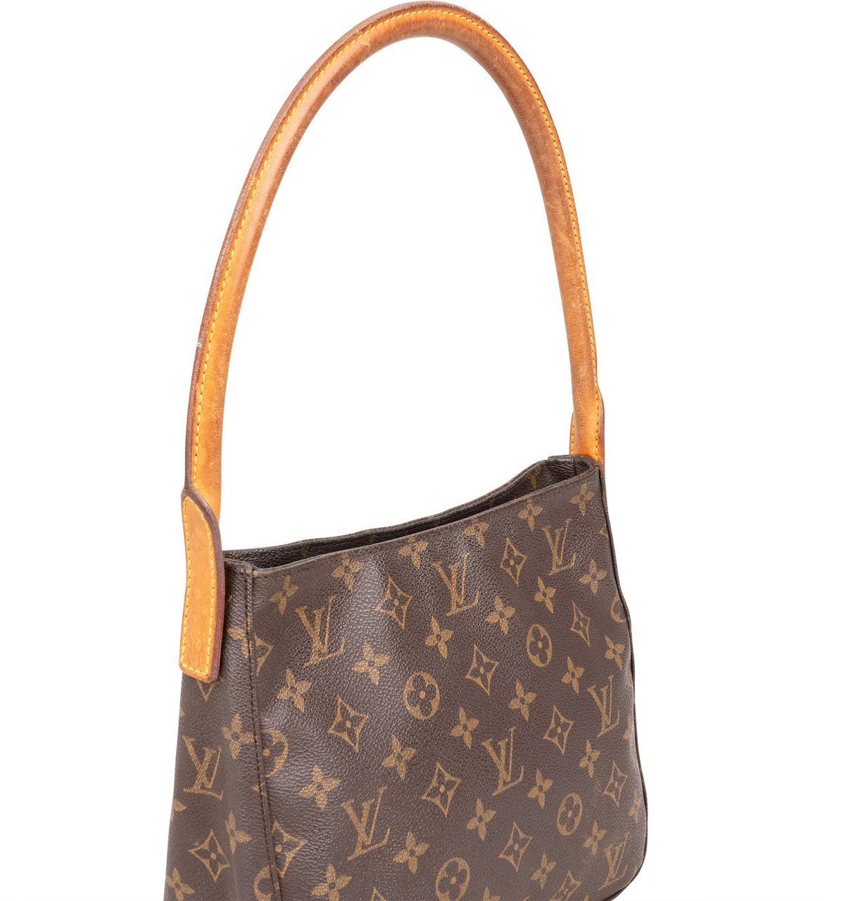 Louis Vuitton Louis Vuitton Monogram Canvas Looping MM Shoulder Bag Bruin