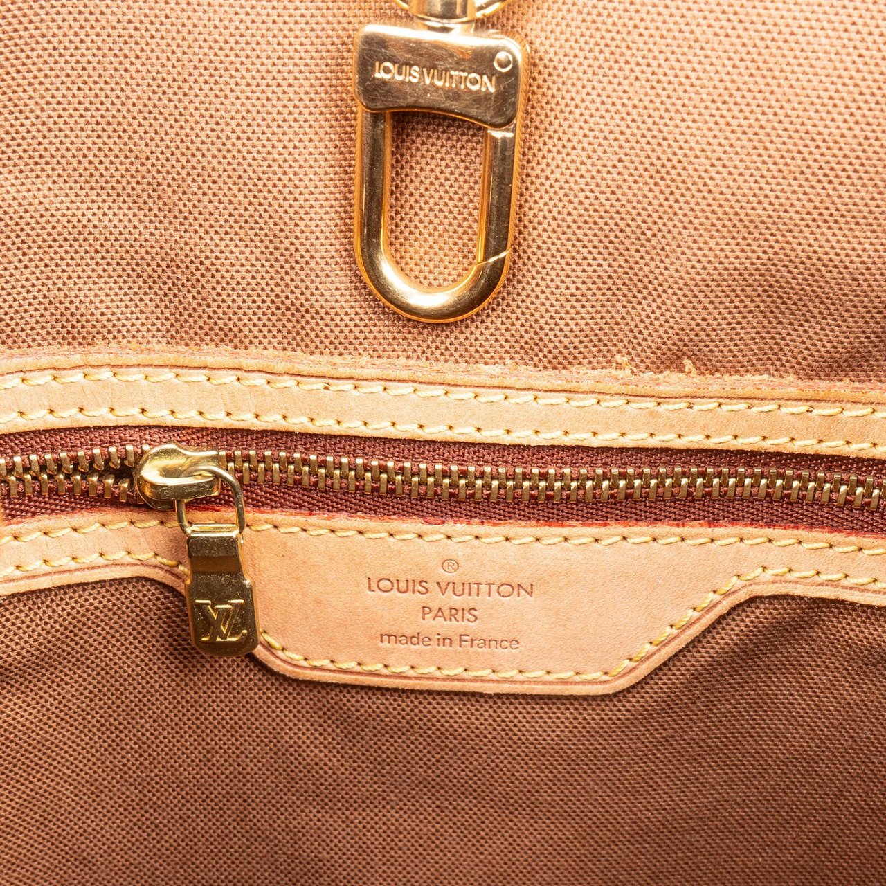 Louis Vuitton Louis Vuitton Monogram Canvas Batignolles Vertical Shoulder Bag Bruin