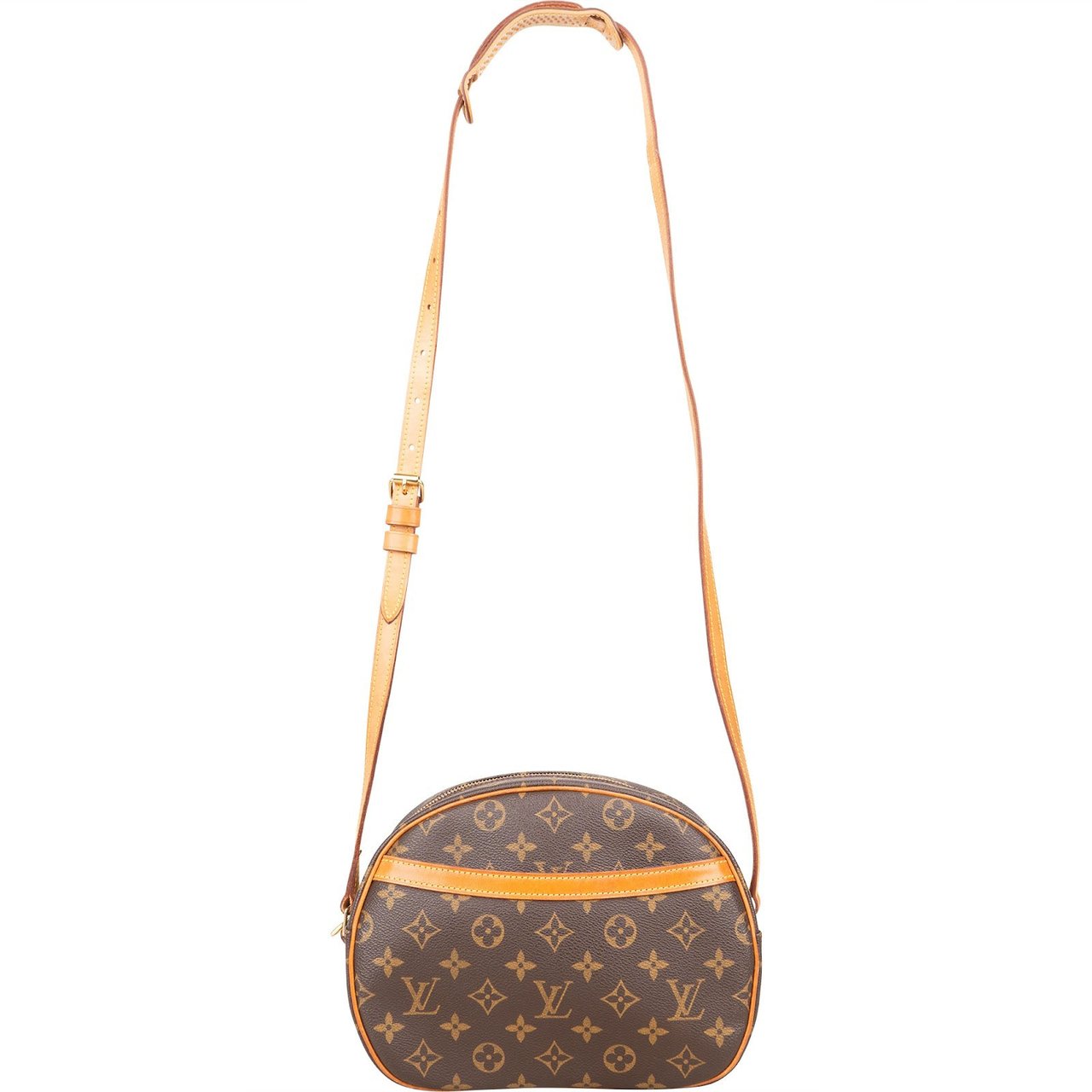 Louis Vuitton Louis Vuitton Monogram Canvas Blois Crossbody Bag Bruin